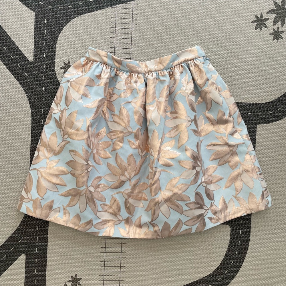 Hucklebones Gathered Adjustable Waist Skirt size 10 EUC / Girls Couture Skirt